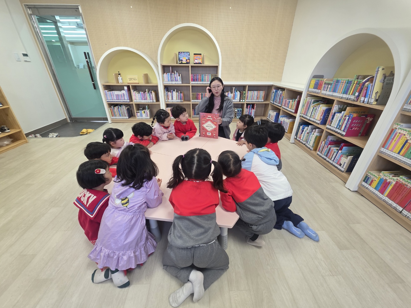 4월 24일 명주도서관-문쑥책놀이 사진